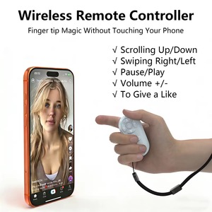 Control Remoto para Teléfono Inteligente para Desplazamiento de Videos en TikTok, Disparo de Cámara, Cambio de Página, Control Remoto Inalámbrico para Teléfono - Product Image 3