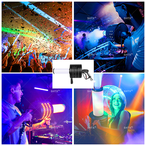 Máquina de Confeti RGB de Alta Calidad SHTX para Discotecas, DJ, Pistola de Confeti LED Co2 con Control Manual, Máquina de Niebla para Escenarios - Product Image 6