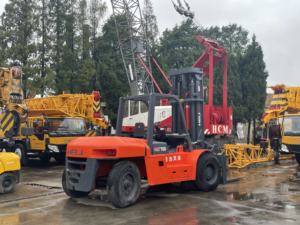 Heli CPCD100 CPCD250 TCM FD100 FD150 Komatsu FD150 10/12/15/16/18/20/23/24/25 Ton Carretilla elevadora diésel Cambio lateral Isuzu 6BG1 Motor - Product Image 2