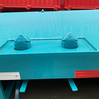 Promotion : Semi-remorque plateau 3 essieux 40 pieds, capacité 30-100 tonnes, avec 8 ou 12 blocs de torsion pour le transport de conteneurs