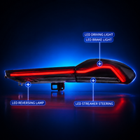 Kit de conversion LED pour feux arrière X6 G06, lentille transparente, Plug & Play, 12V 36W 6000K, lumière rouge, ensemble d'éclairage automobile de rechange