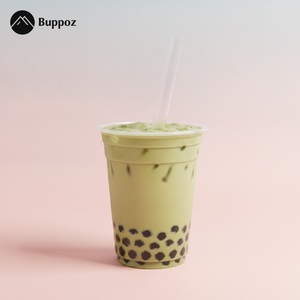 Kit de Té de Burbujas Instantáneo Matcha Latte con Boba de Tapioca Negra, 5 Porciones/Caja, Certificado HACCP - Product Image 4
