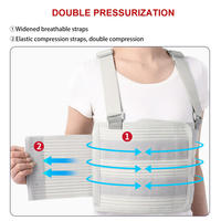 Ceinture de soutien ajustable et flexible de haute qualité pour les fractures de la hanche, avec protection respirante et écologique enveloppante