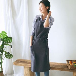 Unisex Modern Art Customized Bakery Morandi Burlap Cotton Linen <b>Kitchen</b> <b>Aprons</b> Personalized Girl Bib for Cleaning and Tea Towel - Product Image 1