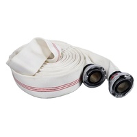 Tuyau d'incendie haute pression 400 PSI, tuyau d'incendie à double gaine de 1,5 pouces avec raccords de tuyauterie à accouplement NH, tuyau haute pression pour camion de pompiers
