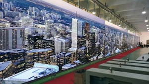High Brightness <strong>Full</strong> <strong>Color</strong> Glass Shop Window Retail Stores <strong>Flexible</strong> <strong>Led</strong> Advertising <strong>Display</strong> Wall Indoor <strong>Led</strong> Screen - Product Image 2