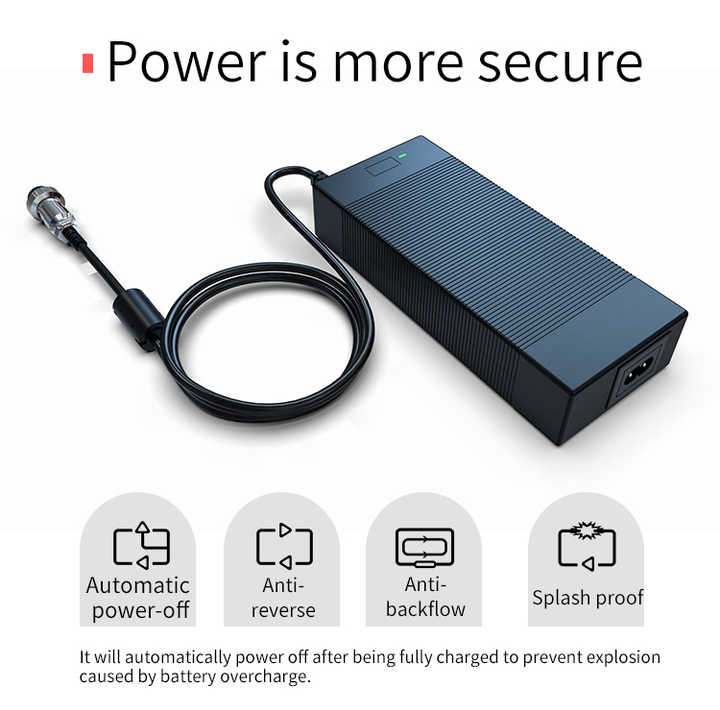 EU US UK AU Plug desktop 16.8V 5A li-ion battery charger with LED 
