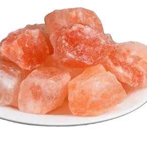 Оптовая продажа, хималийская натуральная Пакистанская белая Розовая Соль, хималайская соль, розовая пирамида, розовые соляные блоки