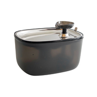 Fontaine à eau pour animaux de compagnie en acier inoxydable de 2,5 L, pompe à arrêt automatique intelligente, silencieuse, distributeur d'eau automatique pour chat, bol