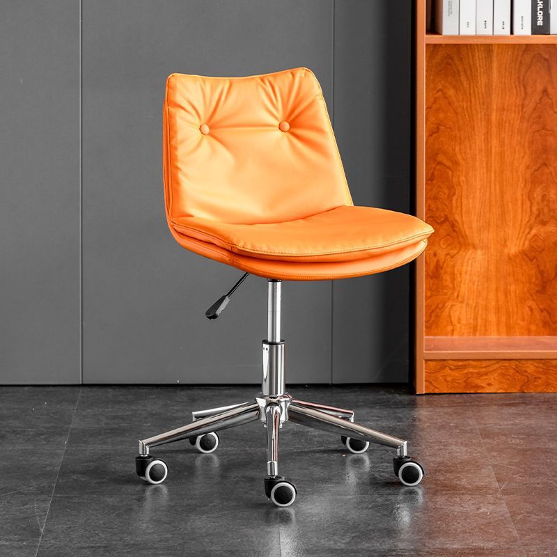 Pie de acero elástico naranja galvanizado
