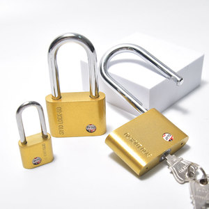 Candado SYTO de seguridad con anillo impermeable de dos tonos, candado de seguridad con esquina redondeada grande, candado de 40mm de haz largo - Product Image 2