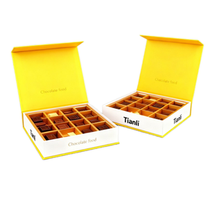 Custom Printed Kraft Paper Gift Boxes <b>Folders</b> Recyclable Varnished Eco Friendly Packaging for Corporate Events Promotional Gifts - Product Image 1