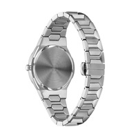 Montre à quartz pour femmes en acier inoxydable avec étoile et diamants écrasés luxe lumineux mode senior