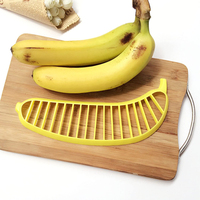 Banaan Gesneden Gadget Voor Keuken Gemakkelijk Plastic Banana Slicer Cutter