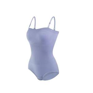 Bodysuit de Tallas Grandes para Mujer al por Mayor, con Abertura en la Entrepierna, Tallas S-3XL, Faja Moldeadora de Cuerpo Completo sin Costuras, Bragas de Control Transpirables, Ropa Interior - Product Image 5