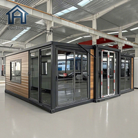 Maison conteneur extensible 20 pieds 40 pieds, maison préfabriquée modulaire portable avec chambre et salle de bain, maison préfabriquée, maison modulaire, mini-maison