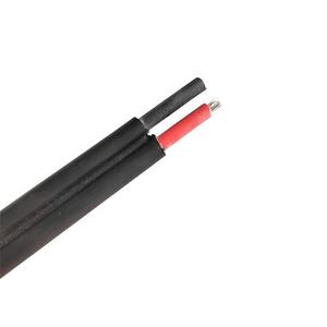 Industrial Solar <b>DC</b> Twin Core <b>Power</b> <b>Cable</b> 4mm 6mm 10mm Tinned Copper XLPO Insulation 1kV Rated PV1-F Double - Product Image 3