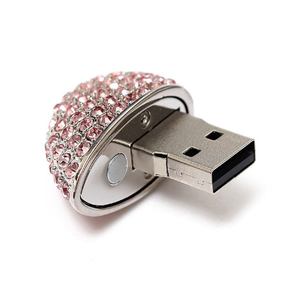 Heart-Shaped Diamond Pen USB Flash Drive 2.0 Variety Built-In <strong>Memory</strong> Sizes-32GB 64GB 16GB 8GB 2GB <strong>Memory</strong> <strong>Stick</strong> Made <strong>Crystal</strong> - Product Image 5