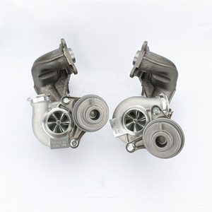 Craft Turbo TD04-19T Turbocompresseur 49131-07031 49131-07051 11654564713 11657563692 11657593018 pour <span class=keywords><strong>BMW</strong></span> <span class=keywords><strong>E90</strong></span> 335i 535i Z4 N54 Moteur - Product Image 2