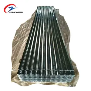 Gauge Galvanized Corrugated Roofing Sheet Roof Tile for Africa Zinc Coated Sheet Steel Price Sheet Cutting Building ASTM Regular