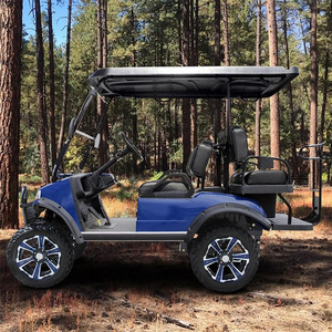 Carrito de golf eléctrico barato y duradero de 4 plazas personalizado con certificación CE - Product Image 3