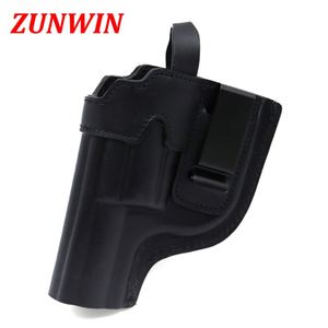 Étui tactique personnalisé IWB en cuir pleine fleur de qualité supérieure, accessoire de transport dissimulé en cuir véritable pour la chasse - Product Image 3