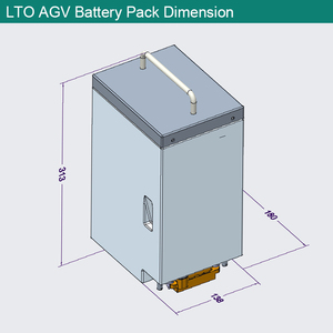 รถกอล์ฟไฟฟ้าสมาร์ท AGV LTO แบตเตอรี่ลิเธียมไอออนสำหรับรถยนต์แบตเตอรี่พลังงานแสงอาทิตย์ - Product Image 5