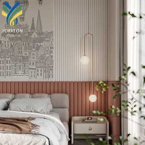 Papier peint mural pour chambre d'enfant, <span class=keywords><strong>ballon</strong></span> à air chaud géométrique moderne, imperméable et antistatique - Product Image 3