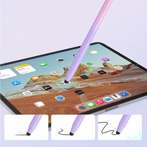 Custom Universal Aluminum Gradient Double-head Capacitive Stylus <b>Pen</b> Metal Dual Head Touch Screen <b>Pen</b> for Phones and <b>Tablets</b> - Product Image 4