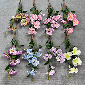Bouquet de fleurs artificielles en plastique et tissu, décorations de mariage, décoration de la maison, accessoires de photographie en extérieur - Product Image 2