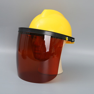 Hàn Mặt nạ lá chắn thợ hàn chống giật gân Mài Chống bụi chống scorch mặt bảo vệ màn hình an toàn Mũ bảo hiểm khung mặt lá chắn - Product Image 1