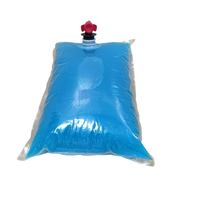 Boîte transparente dans le sac résistant aux chutes résistant à la pression 2L huile d'olive comestible BIB sac sirop jus transfert sac