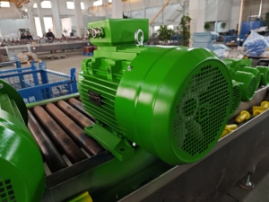 เครื่องกำเนิดไฟฟ้ากระแสสลับแบบอะซิงโครนัสสามเฟส YE2-132S-4 5.5 กิโลวัตต์ 7.5 แรงม้า 1460 รอบต่อนาที พร้อมมอเตอร์เกียร์สามเฟสแบบเหนี่ยวนำไฟฟ้า - Product Image 4