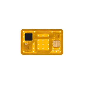 Cartão de chip de impressão digital, biométrica de alta segurança para controle de acesso