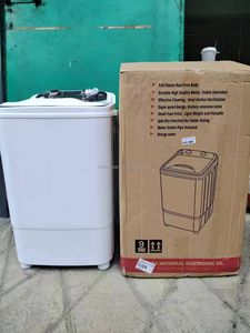 Lavadora Semiautomática de Acero Inoxidable de 7 kg, Plateada, Comercial, Portátil, de Carga Superior Automática, para el Hogar, Grande - Product Image 5