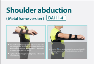 Attelle de fixation d'épaule de haute qualité pour l'abduction, équipement orthopédique protecteur actif pour bras, post-opératoire, pour les blessures et les luxations - Product Image 2