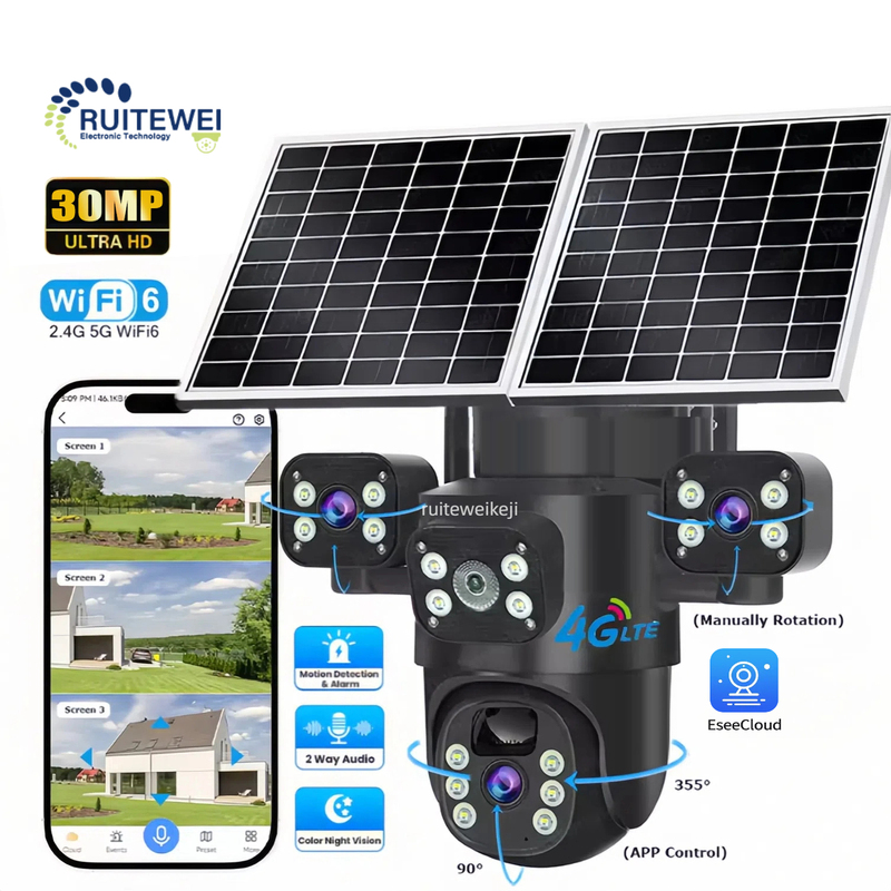 Outdoor Security Camera HD 25MP WIFI