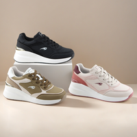 OLICOM Chaussures décontractées de luxe personnalisées pour femmes, rehaussantes, légères, à talon compensé, style baskets