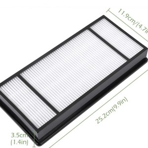 แผ่นกรองเครื่องฟอกอากาศ HEPA ขนาด25.2ซม. x 11.9ซม. X 3.5ซม. สำหรับ Honeywell HRF H1 HRF H2ใช้ในบ้าน - Product Image 1