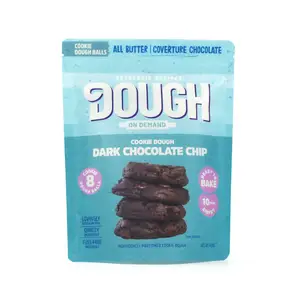 Custom Printed 3.5g 7g 14g 28g Edible Plastic Resealable Stand Up Pouch Ziplock Chocolate Cookie Packaging Mylar Bags