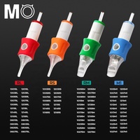 PMU Supplies MO Gen 2 Cartouche d'aiguilles de tatouage pour maquillage permanent, aiguilles à membrane pour machine à tatouer, cartouches de tatouage MO