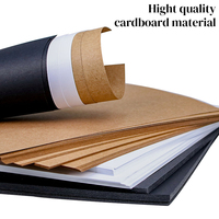 Boîte-cadeau de carton en papier kraft imprimé de logo personnalisé boîtes postales de déménagement gaufrées en matériaux recyclés