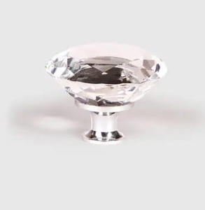 새로운 캐비닛 핸들 컬러 손잡이 유리 아크릴 서랍 캐비닛 다이아몬드 풀 핸들 - Product Image 5