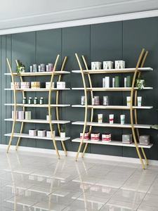 Modern Metal Display Shelves for Beauty Salon Living Room Kitchen & Bathroom-Jewelry <b>Nail</b> Products Cosmetics & Gel Polish - Product Image 2