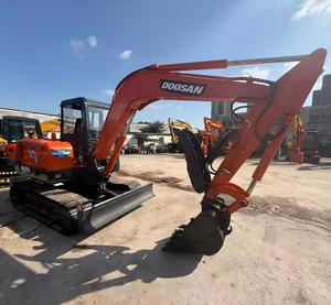 Excavadoras DOOSAN DH55 DH60 DH75 de 5, 6 y 7 toneladas, excavadoras usadas de alta calidad, excavadoras de cadenas a bajo precio, en venta. - Product Image 2