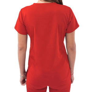 Golden Supplier ชุดยูนิฟอร์มทางการแพทย์สำหรับโรงพยาบาล,ชุดยูนิฟอร์มผ้ายืดคอวีชุดยูนิฟอร์มสครับ - Product Image 4