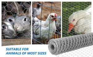 Hot Dipped Galvanized Flexible Metal Hexagonal Wire Mesh SANXING Brand Farm Livestock <b>Netting</b> for Garden <b>Fencing</b> - Product Image 2