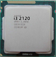 Processeur CPU d'ordinateur de bureau d'occasion bon marché Core i3 2100 2120