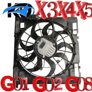 Ventilateur de <span class=keywords><strong>voiture</strong></span> d'origine 17428487636 17428487637 Kit de système de refroidissement de radiateur automobile authentique Ventilateur d'origine utilisé pour BMW X3 X4 X5 G01 G02 G08 - Product Image 1