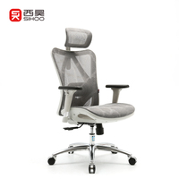 Sihoo M57 Meilleure vente chaise de bureau ergonomique à dossier haut